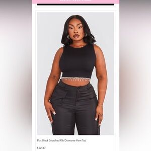 Plus size tank top